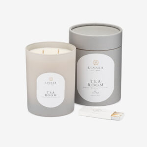 Linnea Relax Scented Candle In Tea Room Candle